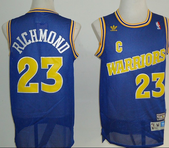  NBA Golden State Warriors 23 Jason Richardson Hardwood Classic Swingman Blue Jersey
